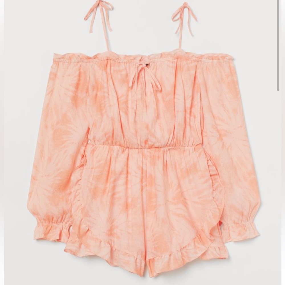 H&M Ruffle-trimmed Romper